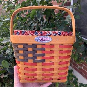 Longaberger 25th Anniversary basket ✍️ Rachel